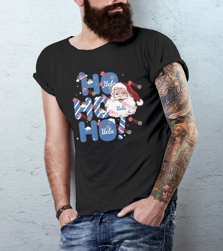 UCLA Ho Ho Ho Santa Claus Christmas T-Shirt