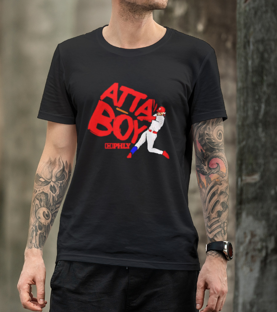 Phillies Atta Boy Bryce Harper Philly Baseball T-Shirt