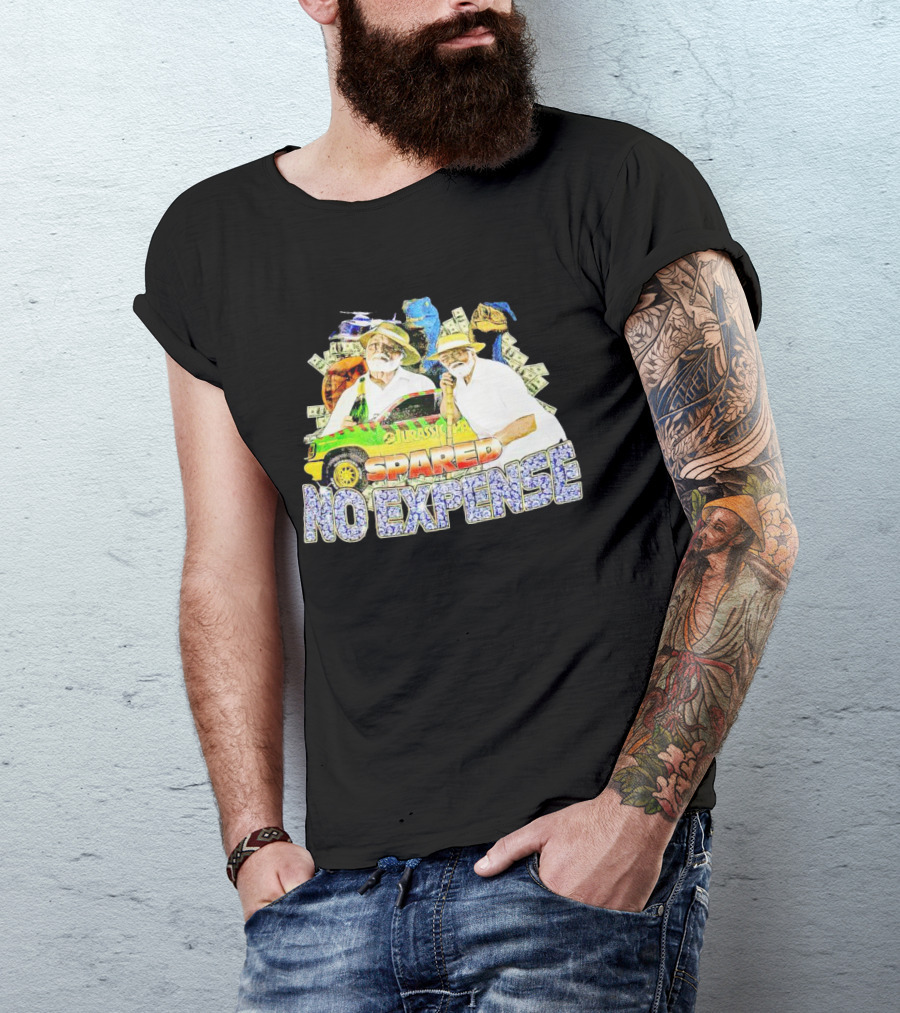 Jurassic Park Spared No Expense Dinosaur Adventure T-Shirt