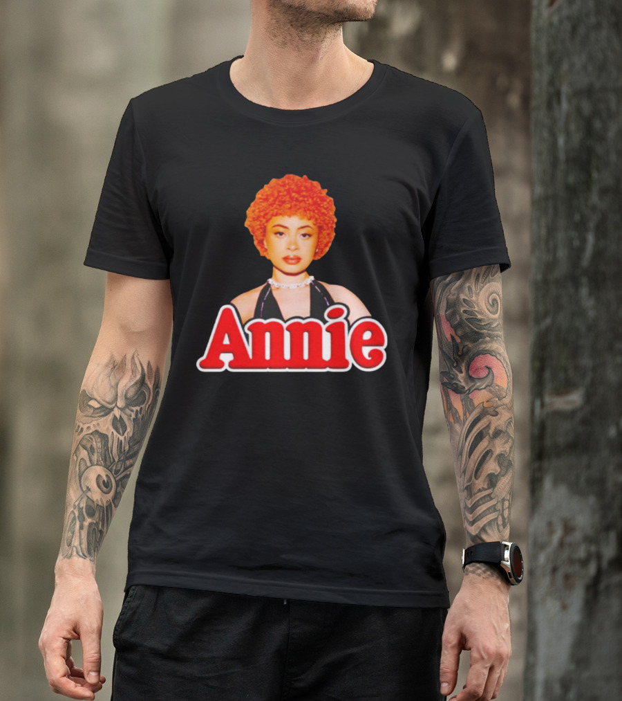 Spicy Annie Red Afro T-Shirt
