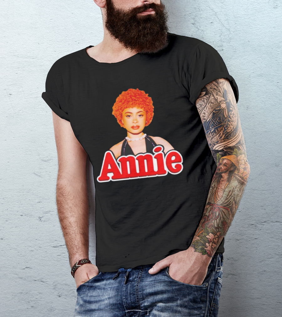 Spicy Annie Red Afro T-Shirt