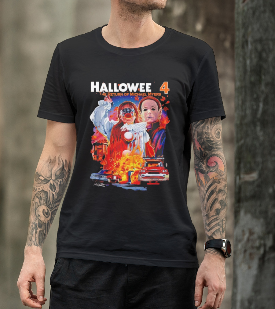 Halloween 4 The Return Of Michael Myers Cold Blood T-Shirt