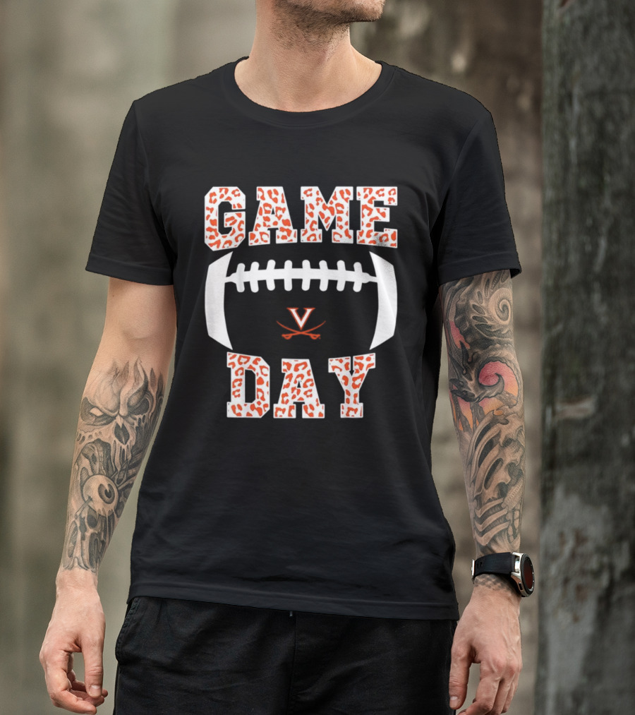 Virginia Cavaliers Game Day Football T-Shirt