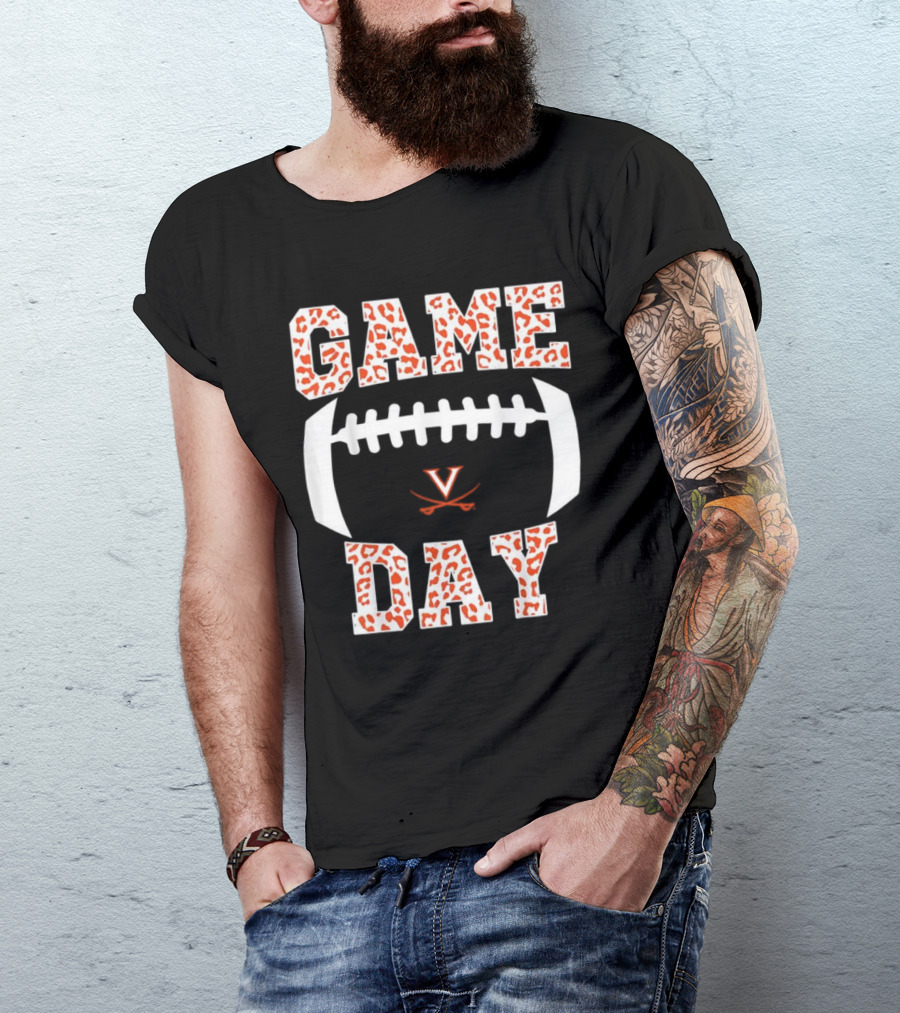 Virginia Cavaliers Game Day Football T-Shirt