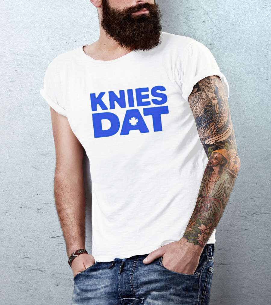Knies Dat Canada Maple Leaf Hockey Connection T-Shirt