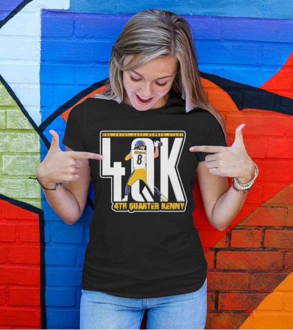4th Quarter Kenny The Great Late Number Eight T-Shirt
