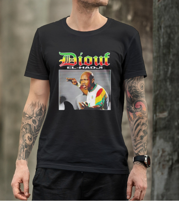 Diouf El-Hadji Senegal Football Passion T-Shirt