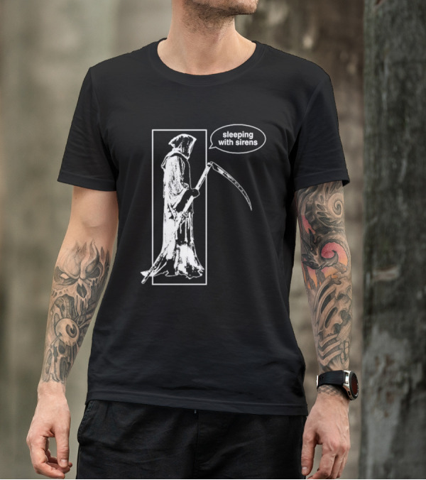 Sleeping With Sirens Grim Reaper Scythe T-Shirt