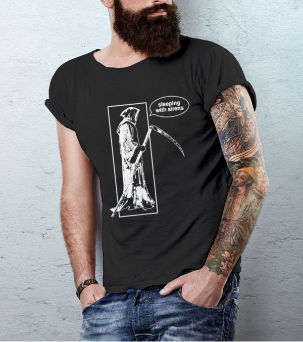 Sleeping With Sirens Grim Reaper Scythe T-Shirt