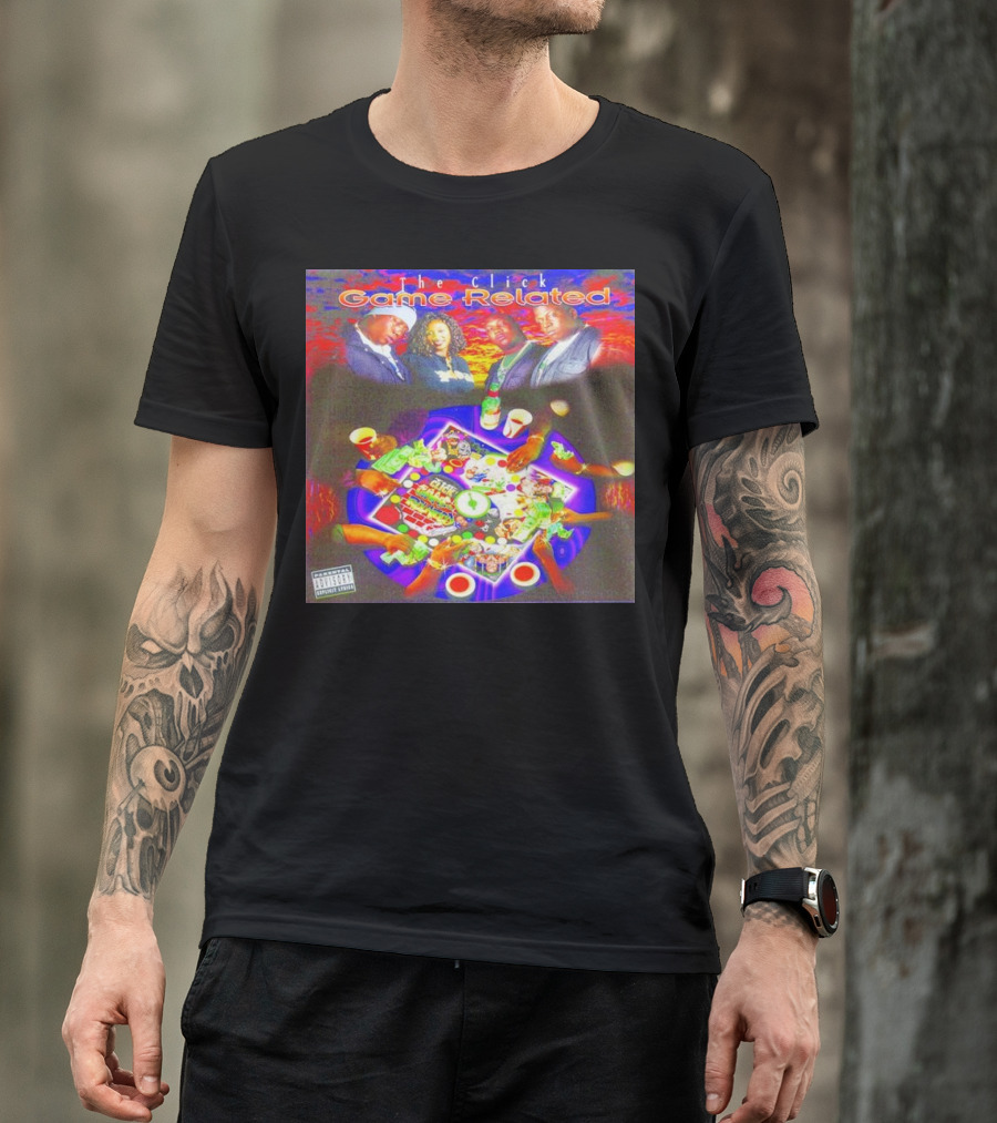 The Click Game Related Album Cover T-Shirt