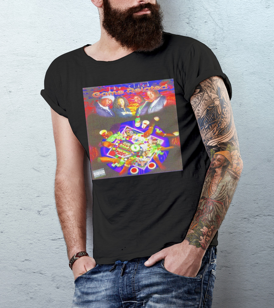 The Click Game Related Album Cover T-Shirt