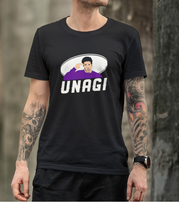 Friends Ross Geller Unagi Iconic Gesture From The One With Unagi T-Shirt