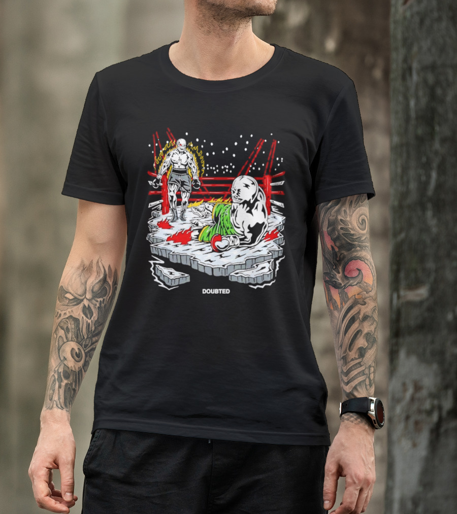 Doubted Full Violence Fighting Ring Showdown T-Shirt