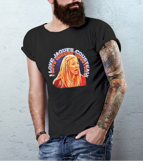 I Love Jaques Cousteau Phoebe Fan T-Shirt