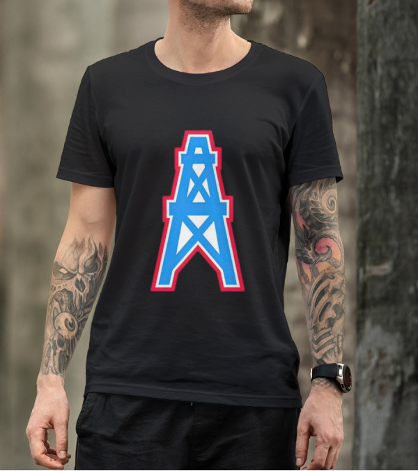 Houston Oilers Luv Ya Blue Oil Derrick Franklin T-Shirt