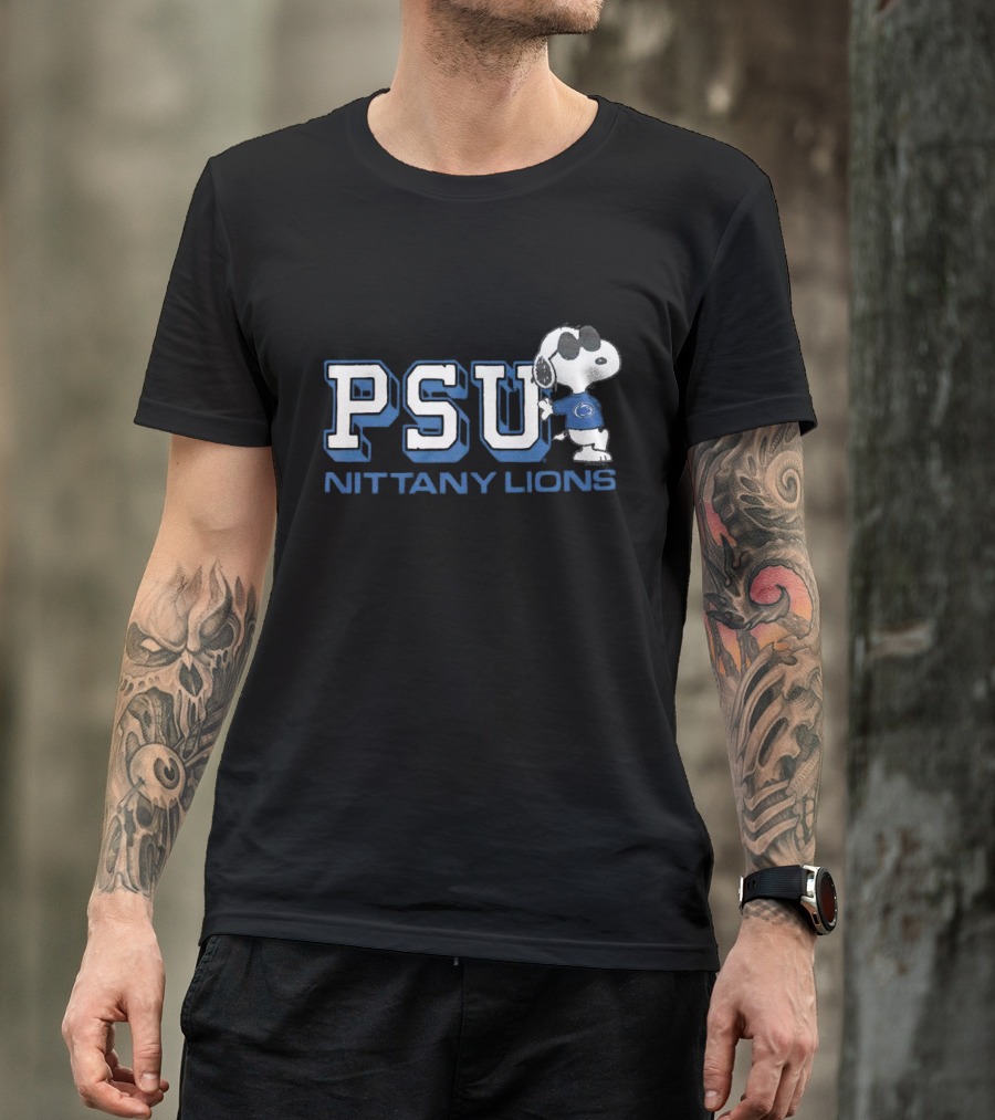 Snoopy PSU Nittany Lions Joe Cool Penn State T-Shirt