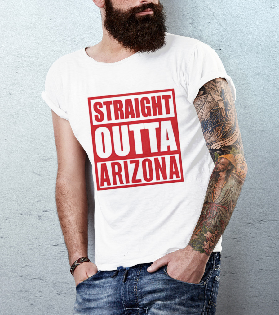 Straight Outta Arizona Diamondbacks T-Shirt