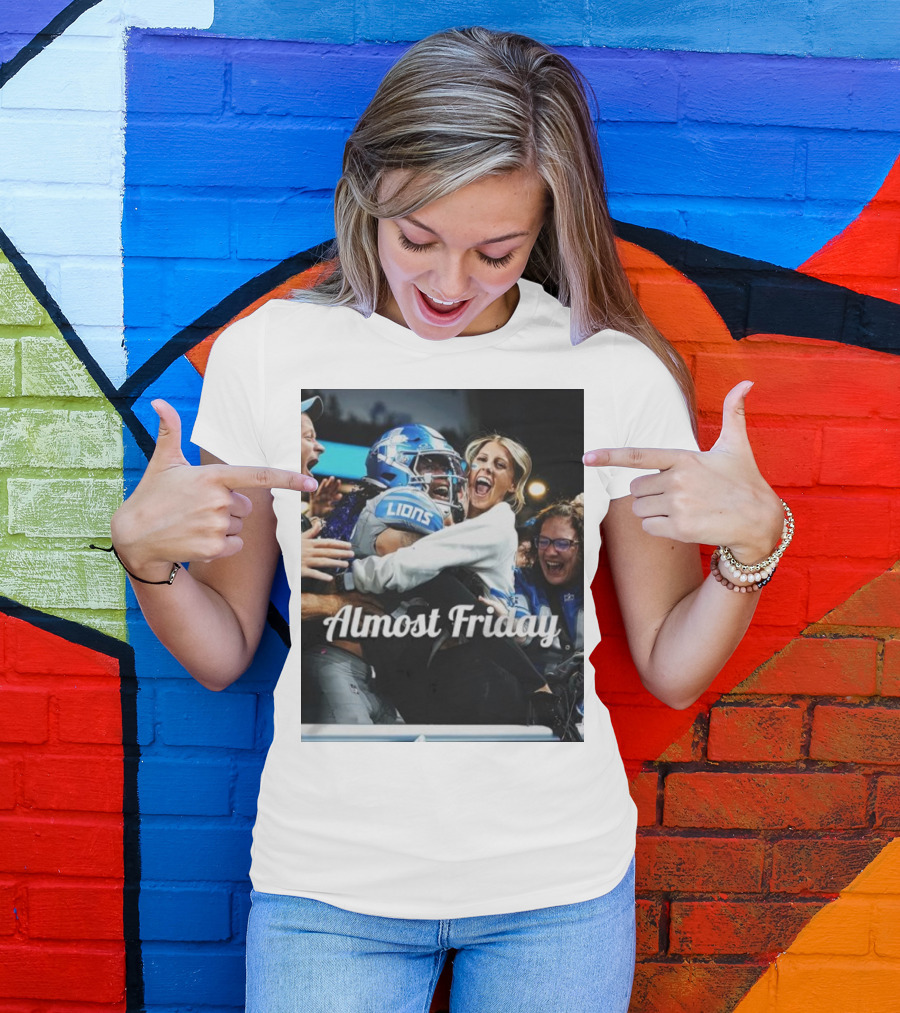 Almost Friday Lions Celebration Hug T-Shirt