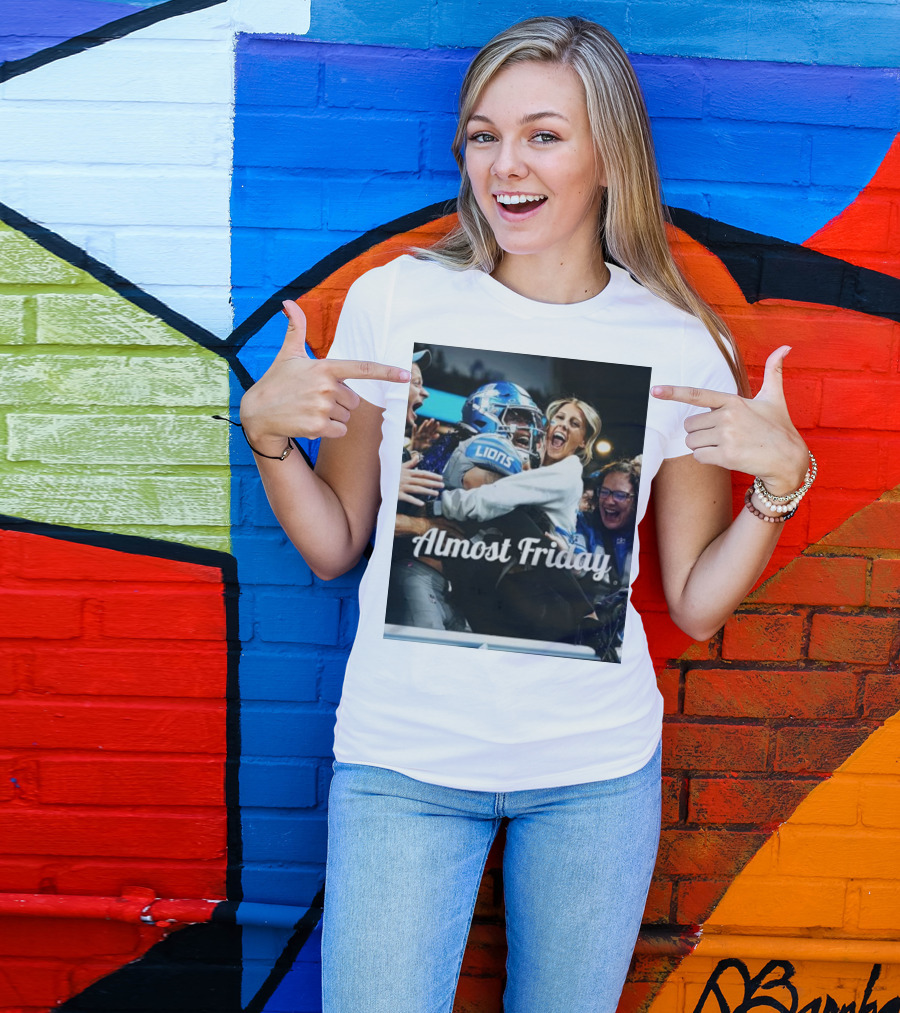 Almost Friday Lions Celebration Hug T-Shirt