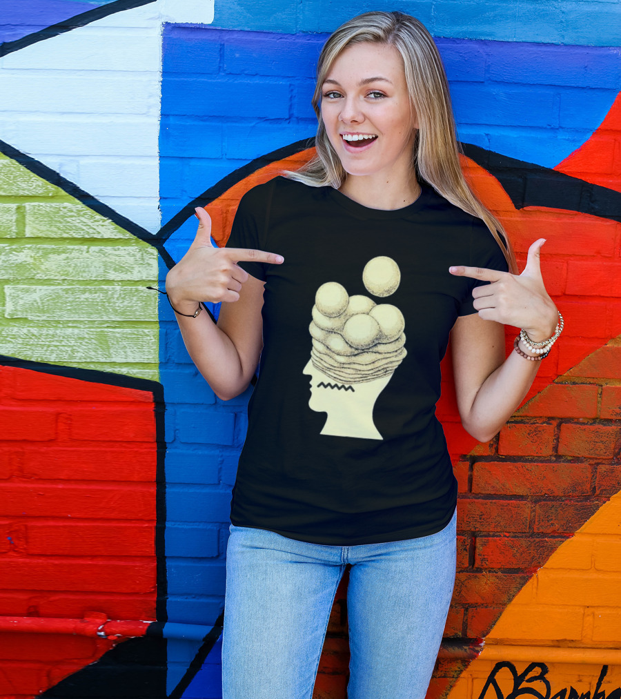 Brain Dead Growth Surreal Layers Optical Illusion T-Shirt