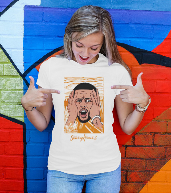 Drake Scary Hours White Munch Scream T-Shirt