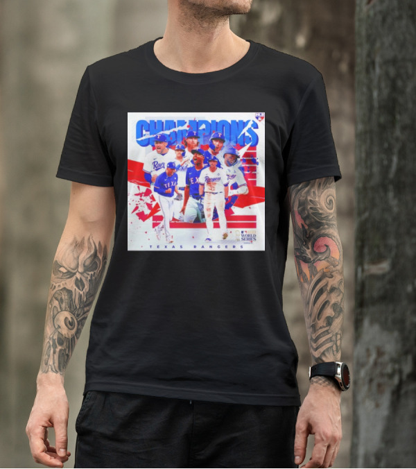 Texas Rangers World Series Champions MLB T-Shirt