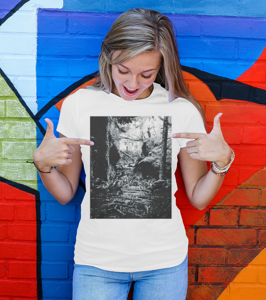 Alan Wake 2 Forest Pathway Exploration T-Shirt