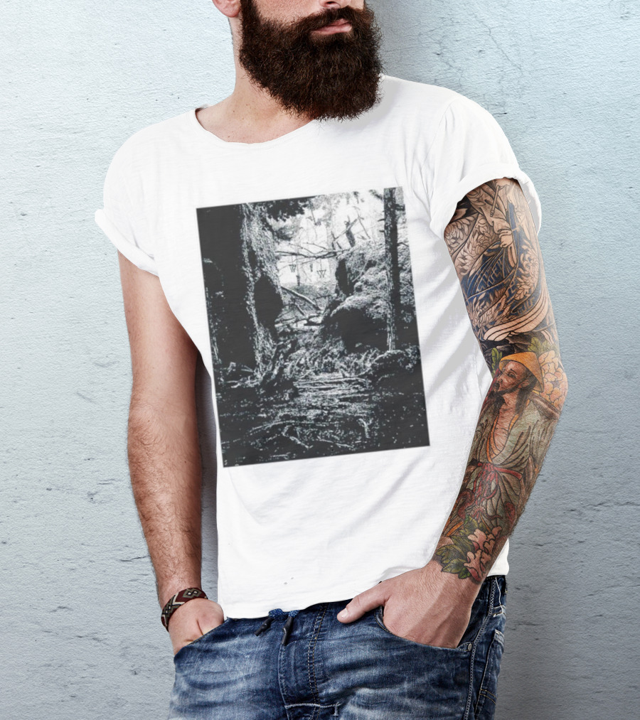 Alan Wake 2 Forest Pathway Exploration T-Shirt