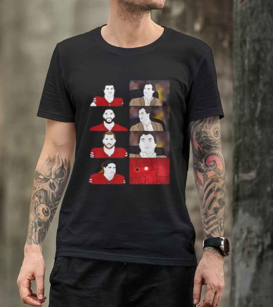 Rita Oak Mr. McMahon Meme San Francisco 49ers Football Reaction T-Shirt