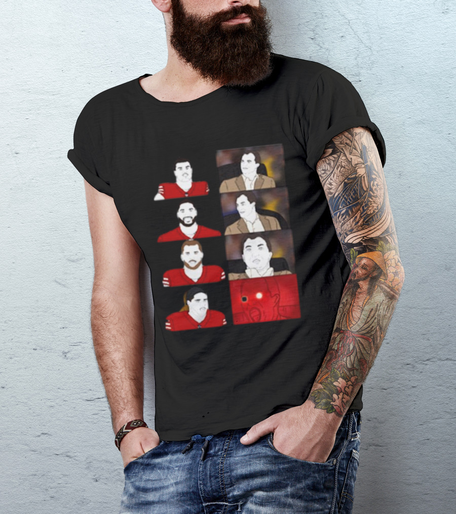 Rita Oak Mr. McMahon Meme San Francisco 49ers Football Reaction T-Shirt