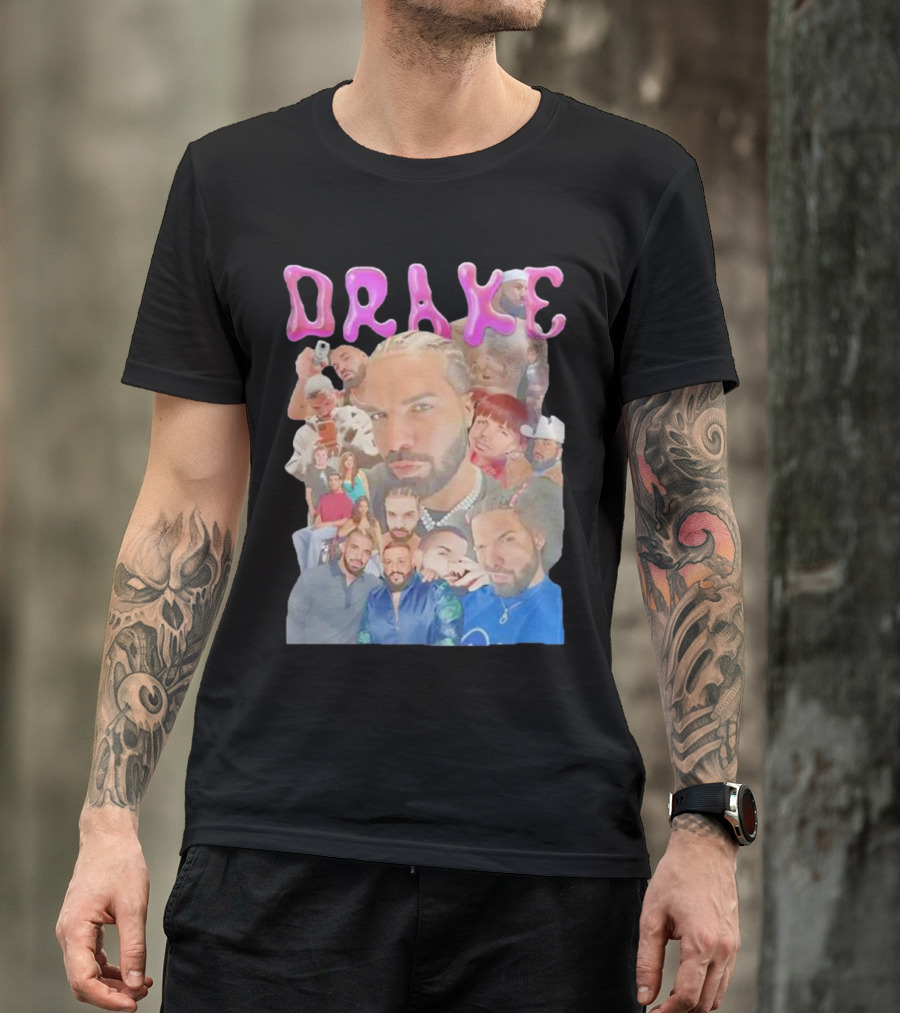 Drake Collage Bootleg Ubaru T-Shirt
