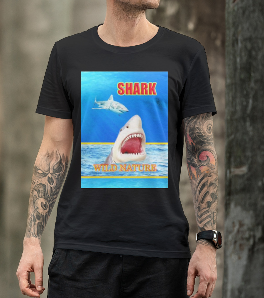 SHARK Wild Nature Ocean Depths Adventure T-Shirt