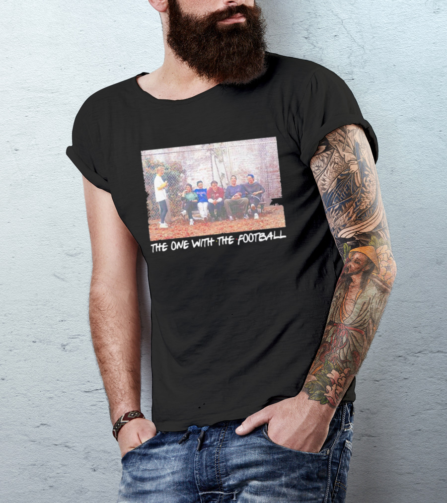 Friends The One With The Football Episode Group Photo T-Shirt