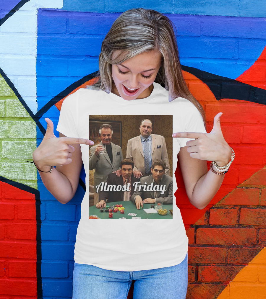 Almost Friday Poker Night Families T-Shirt