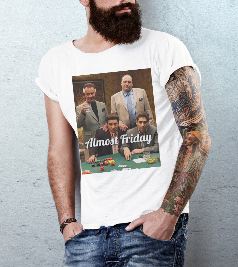 Almost Friday Poker Night Families T-Shirt