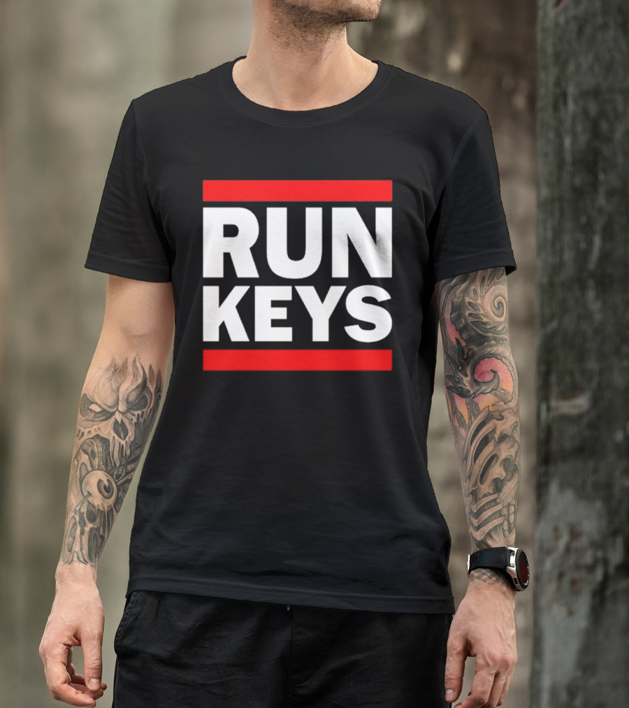 RUN KEYS Hip Hop T-Shirt