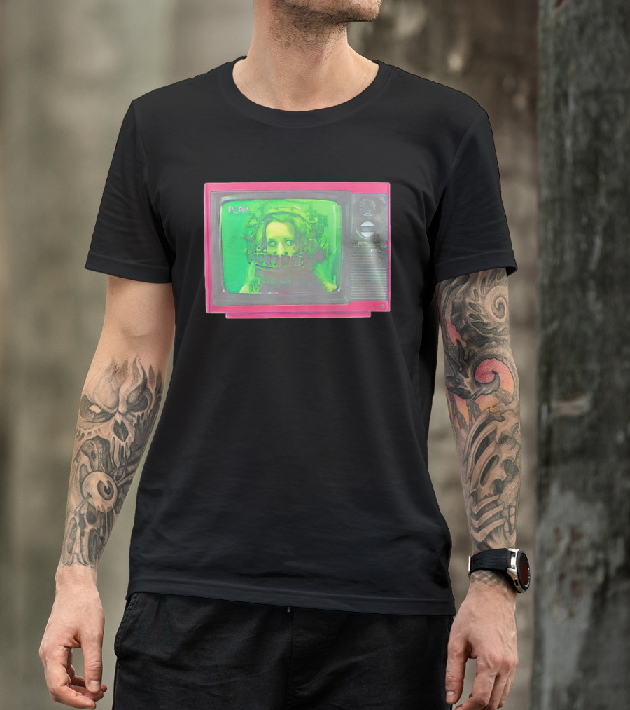 Play Saw Bear Trap Retro TV Horror T-Shirt