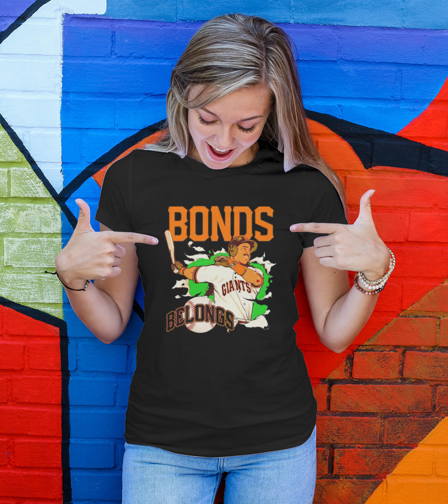 Bonds Giants Belongs T-Shirt