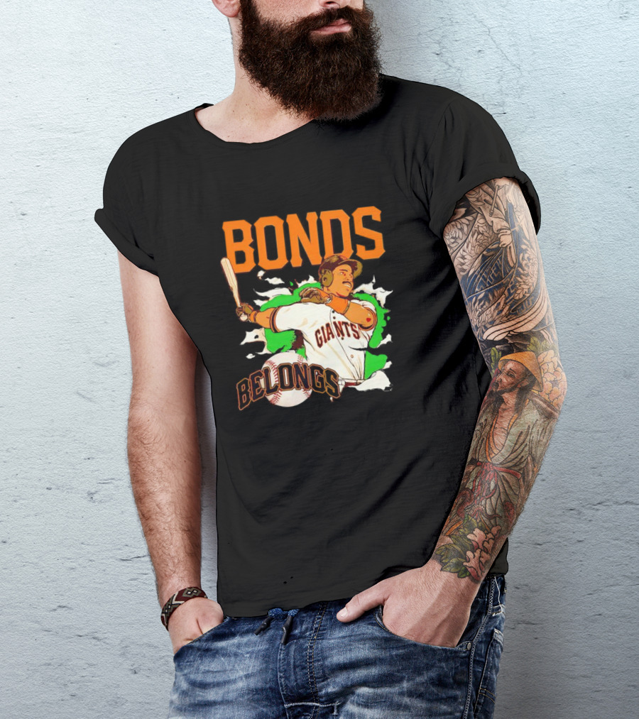 Bonds Giants Belongs T-Shirt