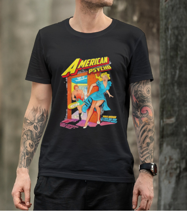 American Psycho Patrick Bateman New York Investment Banker T-Shirt