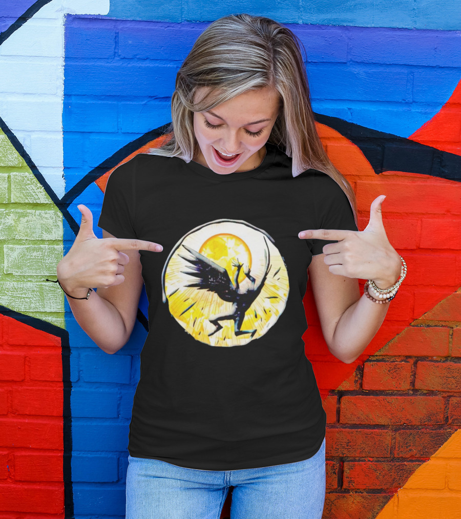 BattleTech Avantis Angels Sunburst Winged T-Shirt