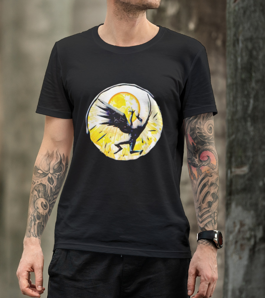 BattleTech Avantis Angels Sunburst Winged T-Shirt