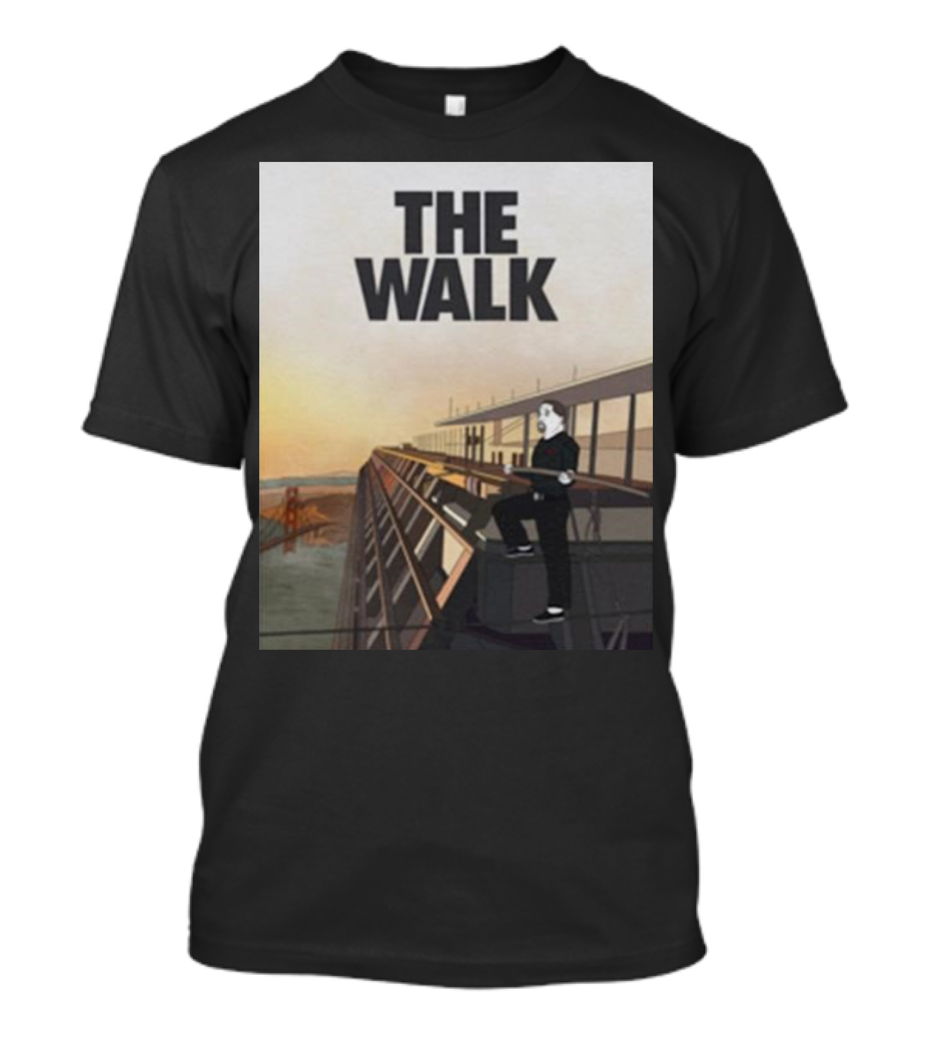 Ko-Fi The Walk Golden Gate Bridge Perspective T-Shirt