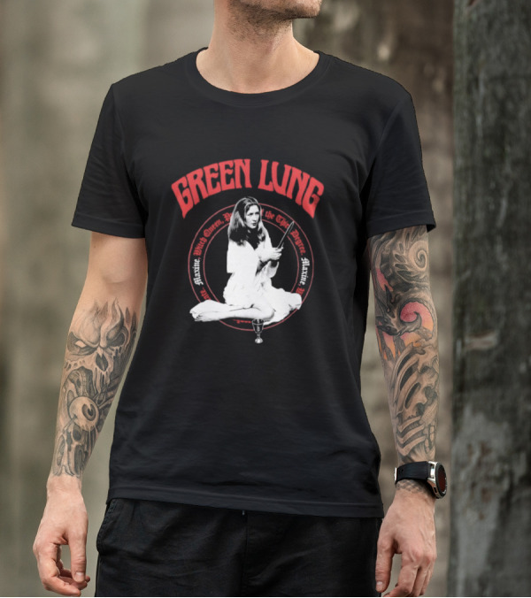 Green Lung Maxine Witch Queen Black Magic Ritual Iconic T-Shirt
