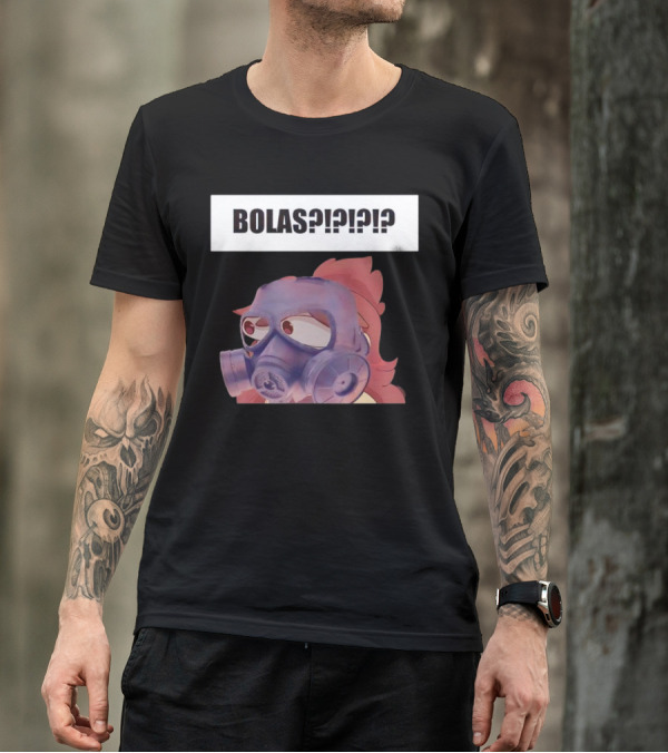 Bolas Jaiden Animations Gas Mask Character Expression T-Shirt