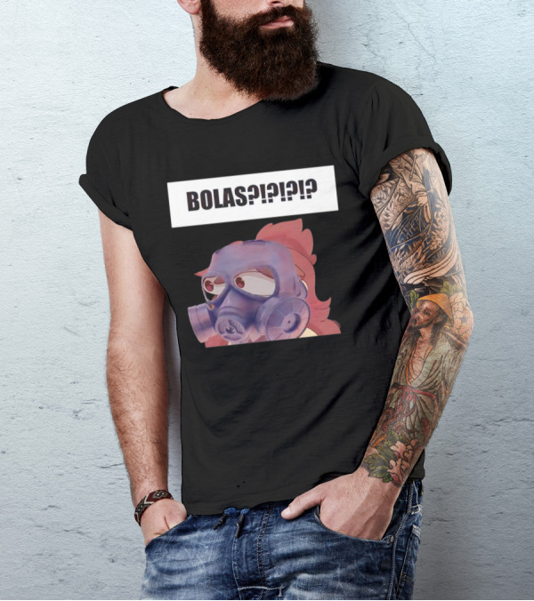 Bolas Jaiden Animations Gas Mask Character Expression T-Shirt