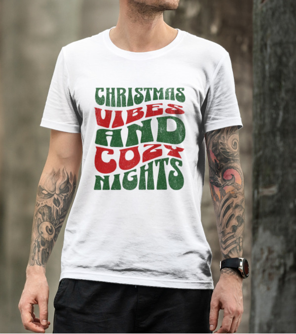 Christmas Vibes And Cozy Nights T-Shirt