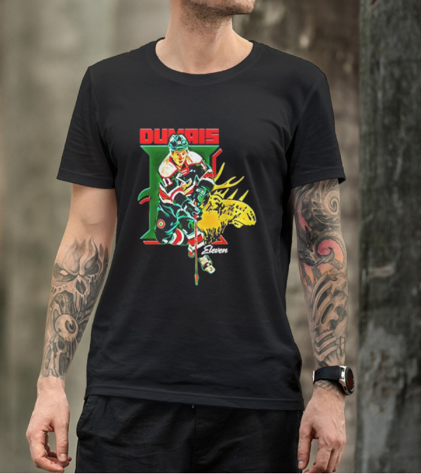 Dumais Eleven Halifax Mooseheads Hockey Player Image T-Shirt