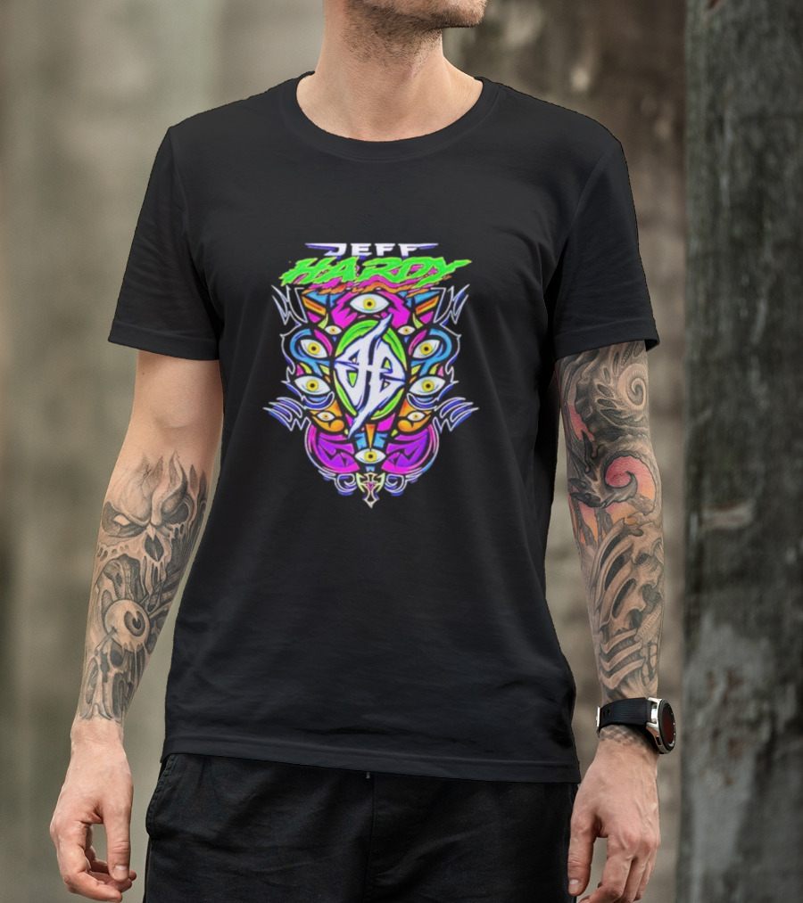 Jeff Hardy Spectral Neon Eye T-Shirt