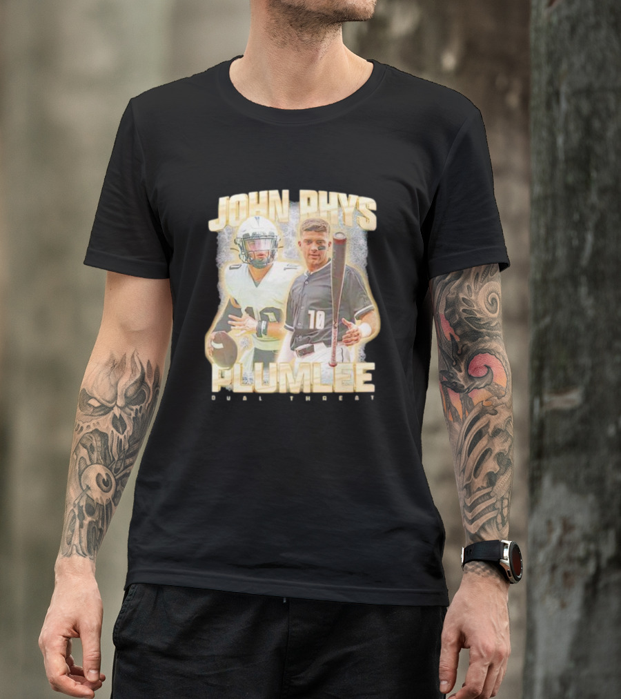 John Rhys Plumlee Dual Threat Collage T-Shirt
